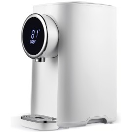 OCTAVO Water Boiler & Warmer 5 Liter, 304 Stainless Steel Water Tank, 700 Watt 6 Adjustable Water Temperature, LCD Touch Control Screen, Child Lock with Water Shortage Indicator, Kitchen Essential, Home Appliance, Sleek Appliance, Compact Boiler, Rustresistant, Highquality Materials, Adjustable Temperature, Small Families, Tea Drinkers