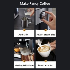 Home Small Italian Espresso Semi-Automatic Coffee Machine CM-3000