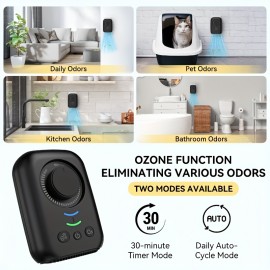 1 Pack, Plug-In Negative Lon Generator, Air Ionizer For Home, Bedroom, Office, Basement Kitchen Air Freshener Odor Reducer Pets Smoke Smell