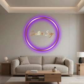 Custom LED Neon Sign - Personalized Name/Text/Logo Wall, - Dimmable Single-Color (No White/Cool-Tone) for Weddings, Parties, Home & Business - Vinyl Glow Bo with Your Branding (/Logo/Name), Business Sign, Signs For Business, Shop Sign, Business Neon Sign, Accent Wall, Beauty Salon Decor, Wall Logo For Business, Wall Sign For Business, Shop Signs, Business Signs, Salon Decorations For Business, Esthetician Marketing, Beauty Signs For Wall, Logo Signs For Wall, Business Signage