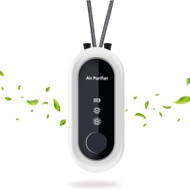 Personal Air Purifier, Travel Air Purifier Intelligent and Portable, can be Worn Anywhere in Travel, Airplanes, Offices, and Homes