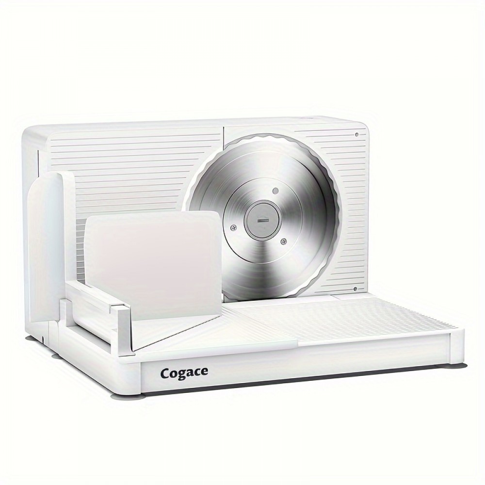 Foldable Meat Slicer, Electric Food Slicer with RSG 6.7