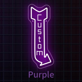 [Custom LED Neon Sign] 1pc Custom Text LED Neon Sign - Multi-Color, USB Powered, Easy to Hang Wall Decor for Home, Office, Shop, Coffee Bar | Ideal for Valentine's, Christmas, Birthday, Wedding, Anniversary, Festival Gifts, Family Memento, Office Decoration | Durable LED Sign, LED Wall Art