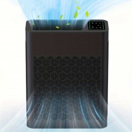 Air Purifiers for Home Large Room Up to 1295 Ft² with PM 2.5 Display Air Quality Sensor, Auto Mode, Timer, HEPA Air Purifier for Bedroom Filters Smoke, Pet Dander, Pollen,Black