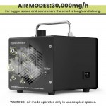 Portable Ozone Generator Air Purifier for Home & Car - Instant O3 Sterilizer Machine, Odor & Smoke Eliminator, Chemical-Free Air with Digital Control Panel, Plug & Play for Allergies, Pets, Mold (No Maintenance Required