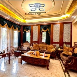 [Minimalist Creative Design] 4-Head Modern Elegant LED Ceiling Light | Three-Color Changing Aluminum Acrylic Electroplated Craft | Minimalist Creative Design High-Quality Easy Installation Black White Rose Golden for Living Room Bedroom Study Hallway Bar Dining Area Entryway Indoor Ceiling Lamp Wall Light Ambient Lighting Suitable for Up and Down Switch Control Color Not Included, Contemporary Lighting, Sleek Metallic Finish, Durable Lighting Fixture, Home Decor, Stylish